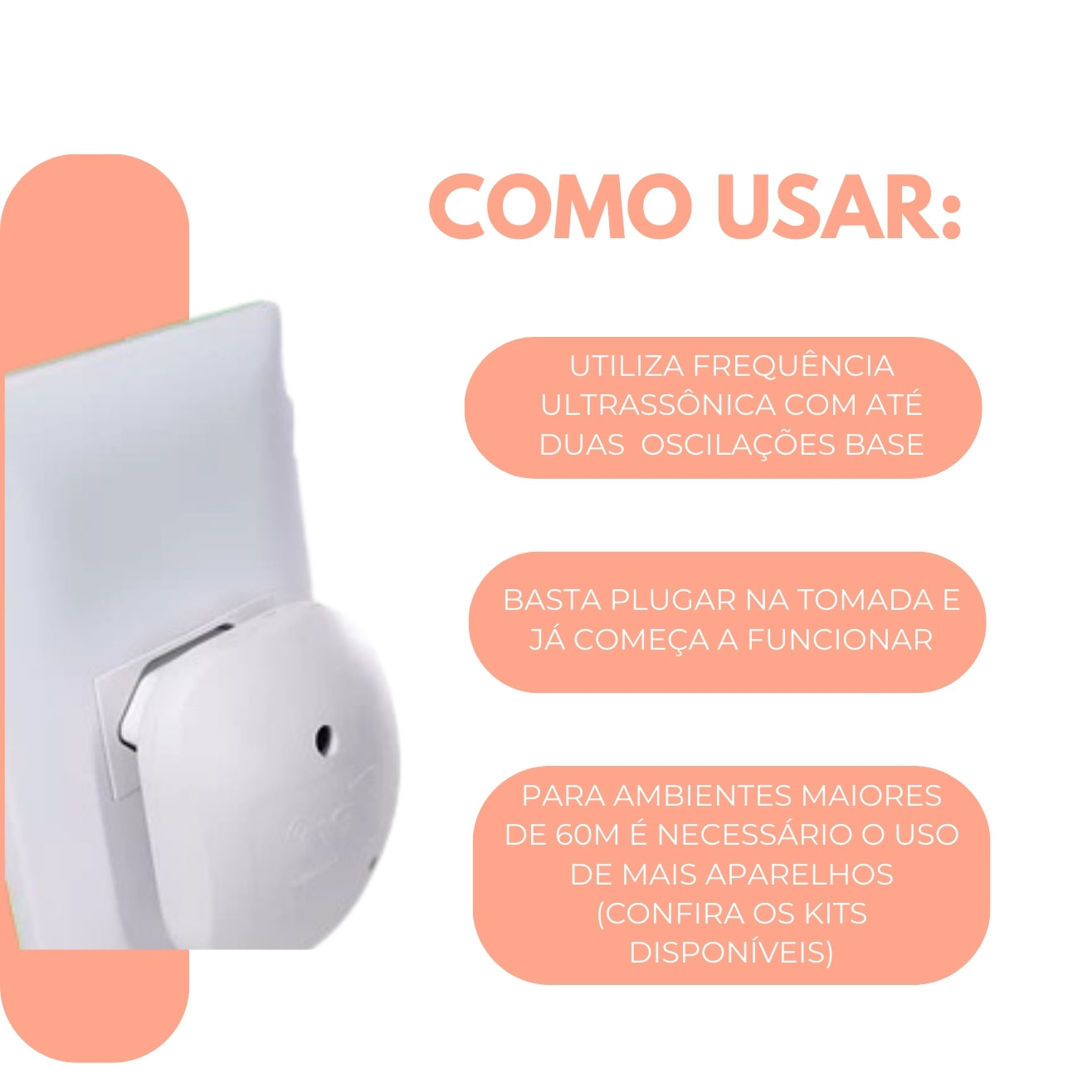 Repelente para Gestantes - Ultrassônico