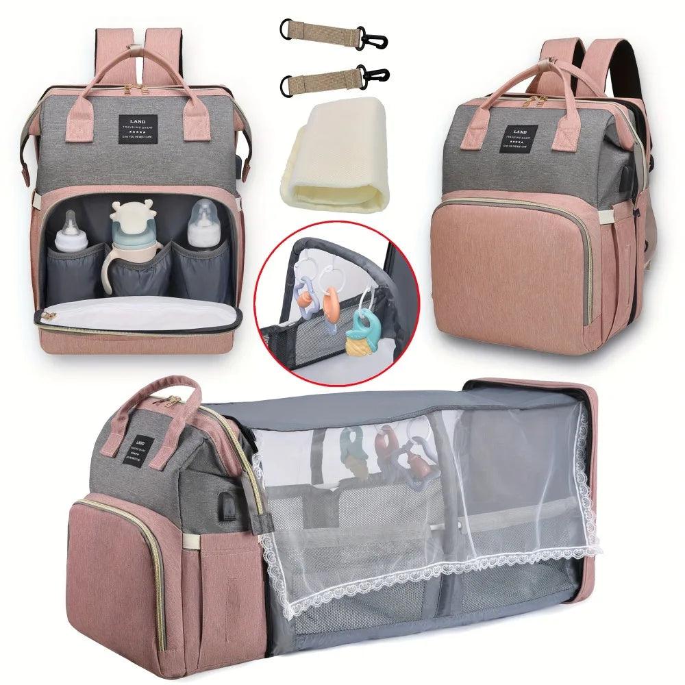 Bolsa Maternidade + Berço Portátil