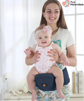 Cinto Canguru com Assento para Bebê
