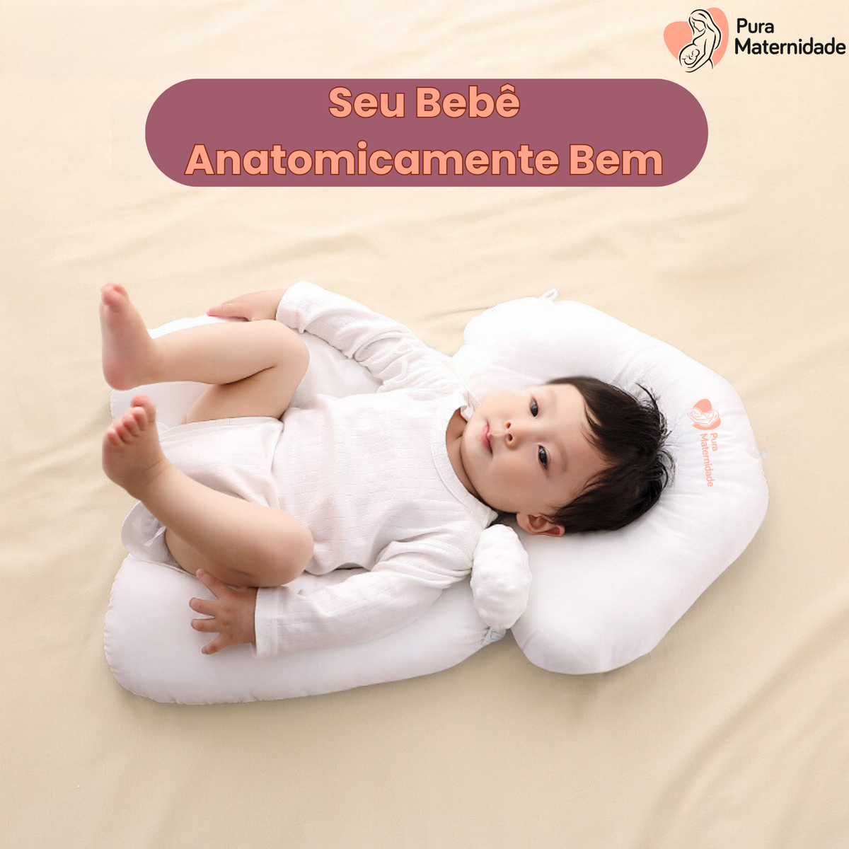 Aconcheguinho - O Travesseiro Perfeito para Seu Bebê