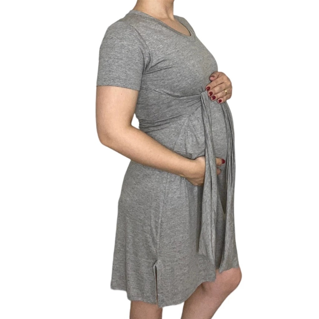 Vestido para Gestantes Amarração